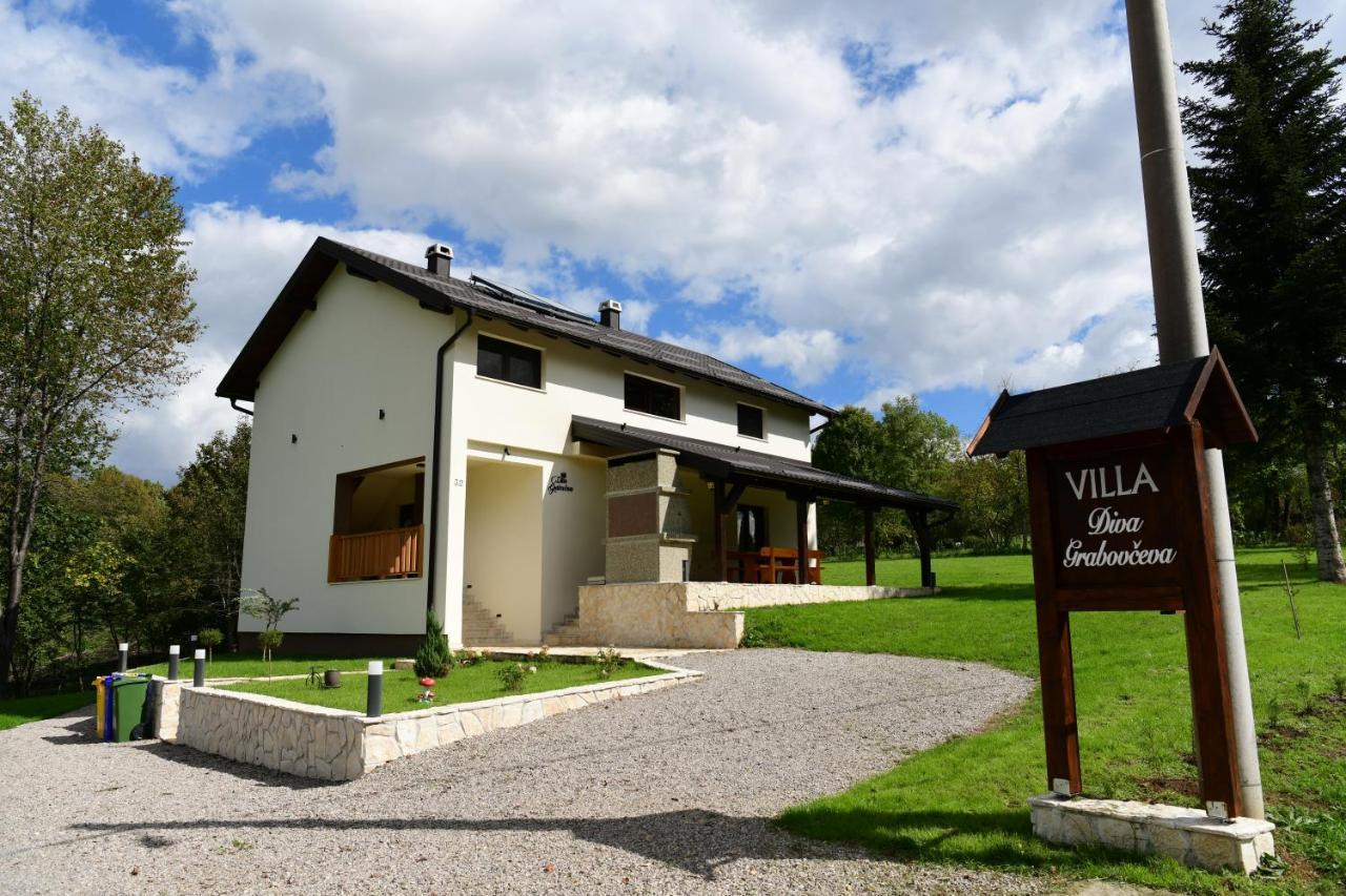 Villa Diva Grabovceva Rakovica Exteriér fotografie